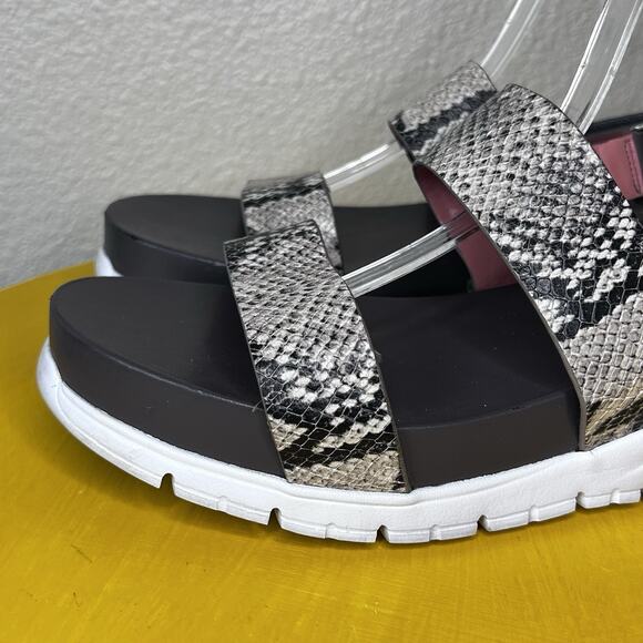 Cole Haan Zerogrand Criss Cross Comfort Sandals Snakeskin Women's Size 10 B - Picture 2 of 15